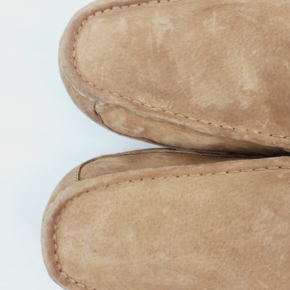 UGG Men's Tan Suede Loafers - Picture 3 of 6